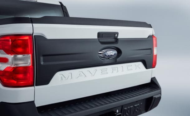 Resistente Aplique Trasero de Tapa Tailgate para Pickup Ford Maverick 2022
