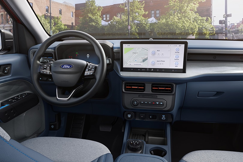 La renovada Pickup Híbrida Ford Maverick 2026 equipa Pantalla de 13.2 Pulgadas