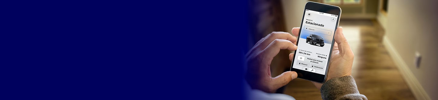 Conoce aspectos de tu Pickup Ford Maverick Híbrida 2026 con la App para Smartphone FordApp