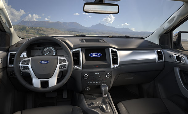 Ford Ranger 2021 cuenta con Transmisión automática de 6 velocidades y poderoso motor