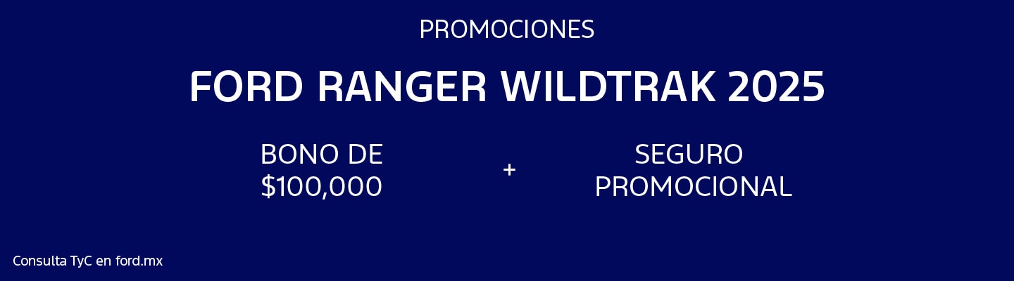 Promociones Ford Ranger 2025