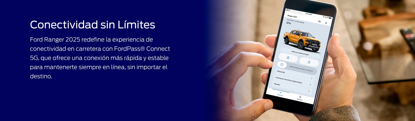 Conoce información vital de tu Pickup Ford Ranger 2025 con la App FordPass