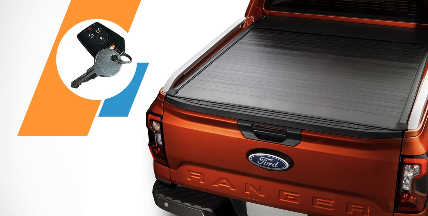 Descubre la Cubierta Eléctrica de Batea para convertir la caja de tu Pickup Ford Ranger en Baúl