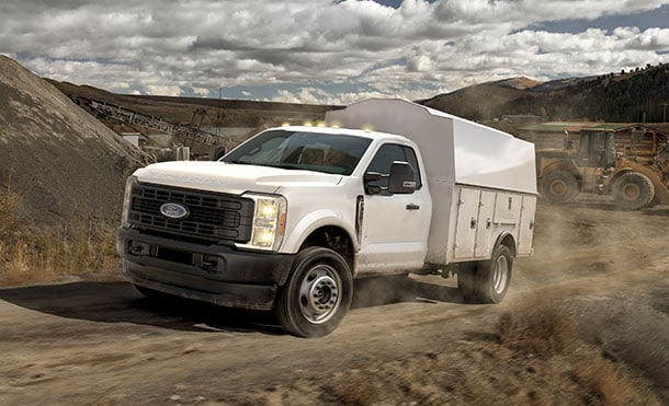 Control de Estabilidad Antivolcadura equipada en Ford Super Duty Chasis 2024 que brinda Seguridad