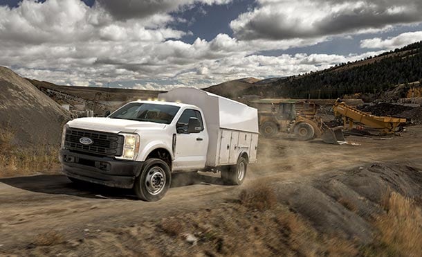 Control de Estabilidad Antivolcadura equipado en Ford Super Duty Chasis 2025 ofrece Gran Seguridad