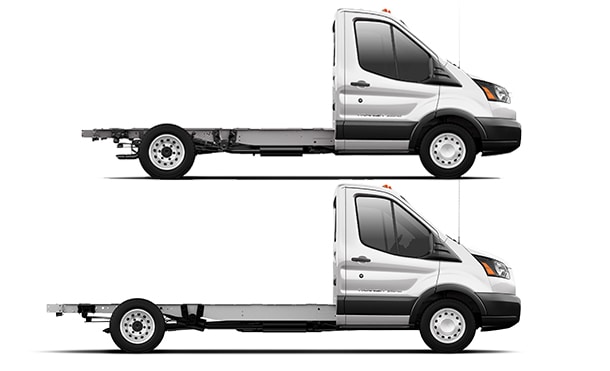 Conoce las dimensiones del camión Ford Transit Chasis 2020