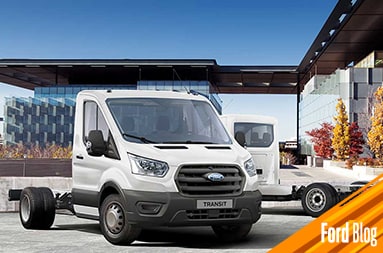 Ford Transit Chasis 2020 puede cargar hasta 1.77 toneladas de peso