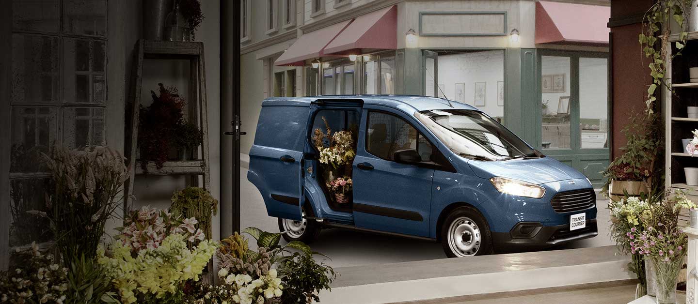 Ford Transit Courier 2022, eficiente Vehículo Comercial compacto de Gran Capacidad de Carga