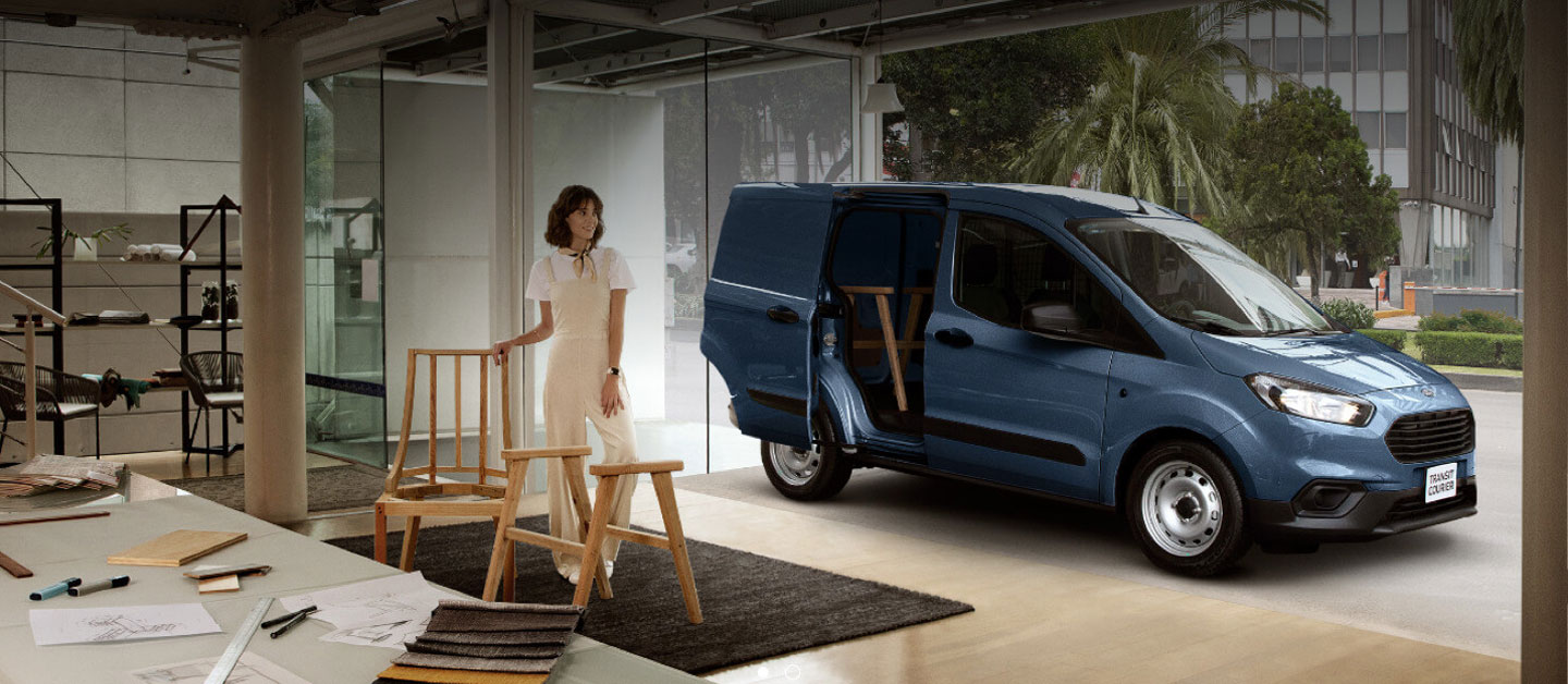 Ford Transit Courier 2021, Vehículo Comercial de gran Rendimiento