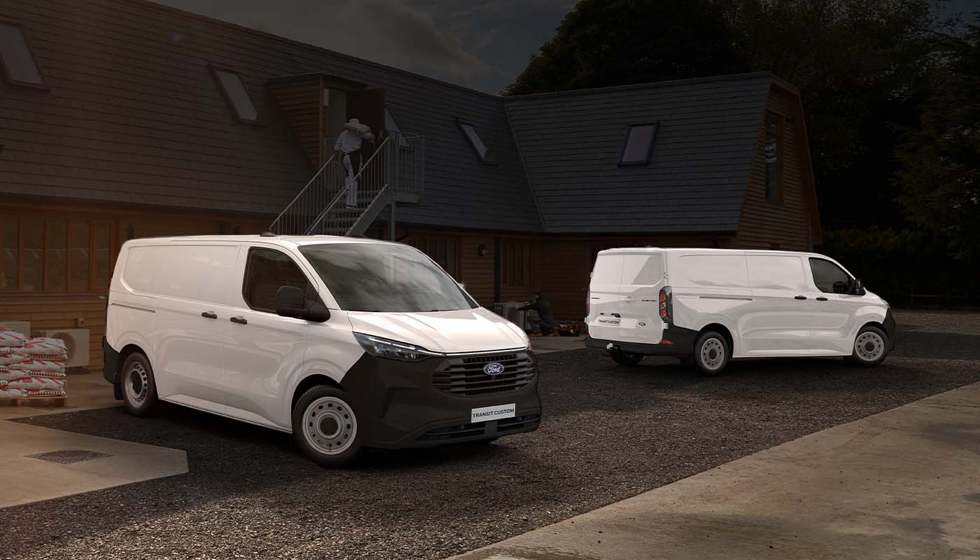 Conoce el Nuevo Diseño de Ford Transit Custom 2024, Camioneta Comercial de Carga para Negocio