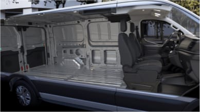 Descubre la Capacidad de Volumen y Carga de Ford E-Transit 2022 versión Regular Techo Bajo, Vehículo Comercial Eléctrico
