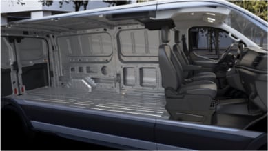 Descubre la Capacidad de Volumen y Carga de Ford E-Transit 2022 versión Larga Techo Bajo, Vehículo Comercial Eléctrico