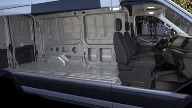 Descubre la Capacidad de Volumen y Carga de Ford E-Transit 2022 versión Larga Techo Mediano, Vehículo Comercial Eléctrico