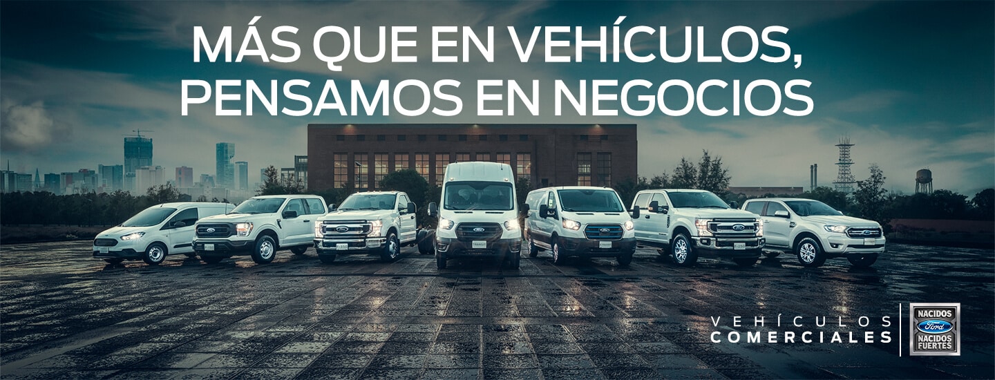 Lleva tu Negocio al siguiente nivel con Flotillas de Vehículos Comerciales Ford
