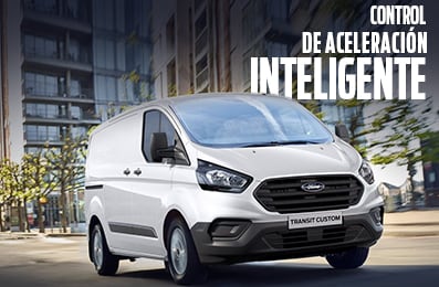 Ford Transit Pasajeros 2020 cuenta con Tecnología de Control de Aceleración Inteligente