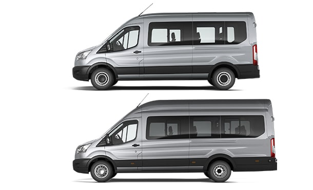 Conoce las dimensiones de la furgoneta Ford Transit Pasajeros 2020