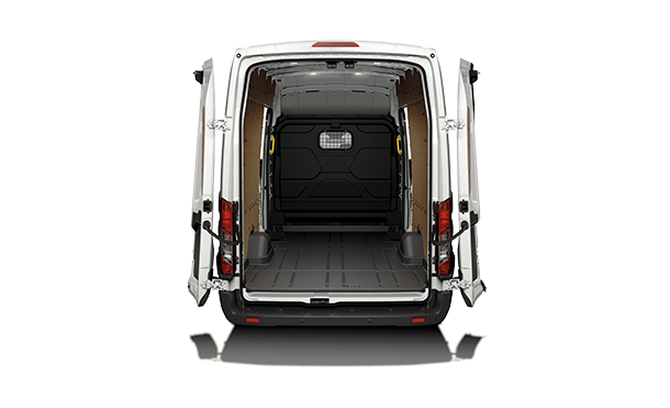 Capacidad de carga y especificaciones de Ford Transit Van 2021 camioneta de trabajo