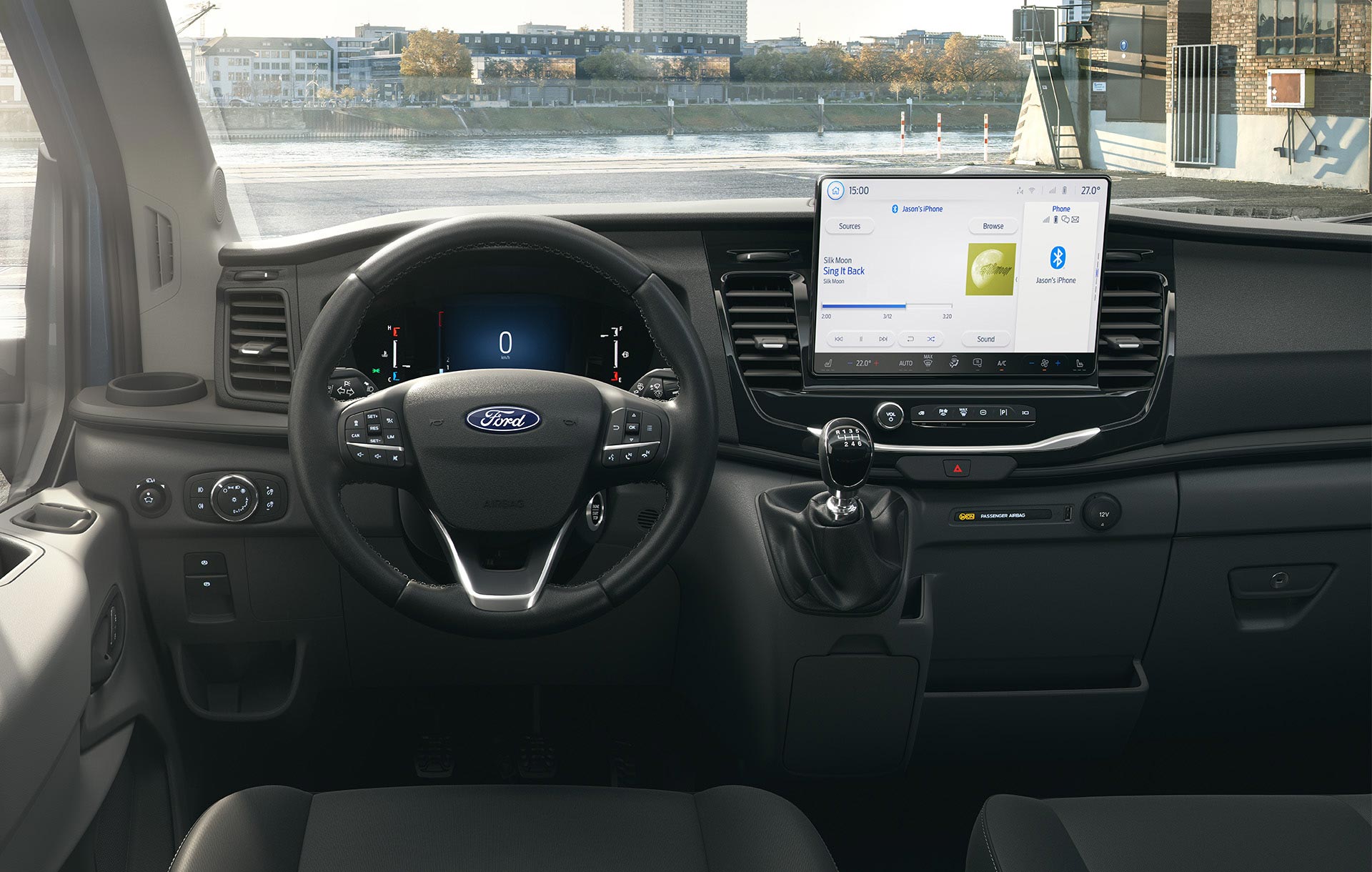 Viaja cómodo cada jornada de trabajo en Ford Transit Van 2027, Camión Comercial de Carga