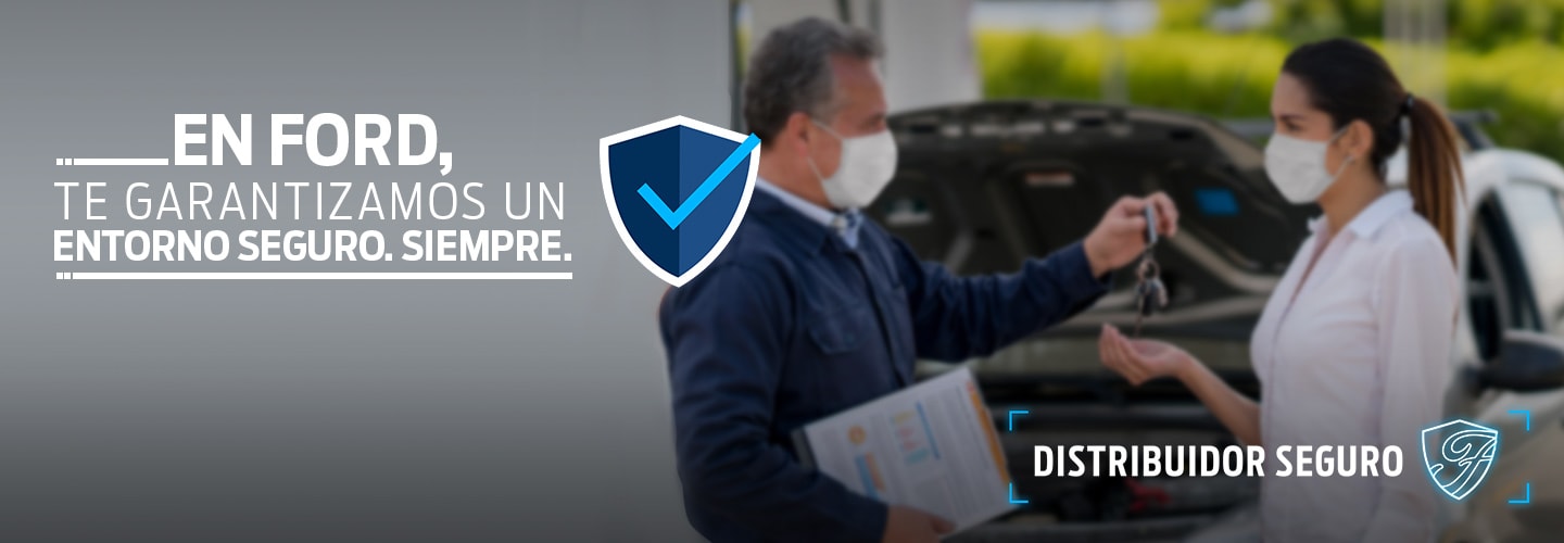 Conoce las acciones de seguridad de los Distribuidores Seguros Ford para mantenerte protegido