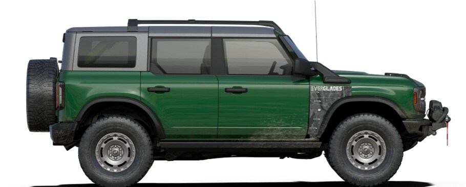 Ángulos de Ataque, Medidas y Características de SUV OffRoad Ford Bronco 2022 Versión Everglades 