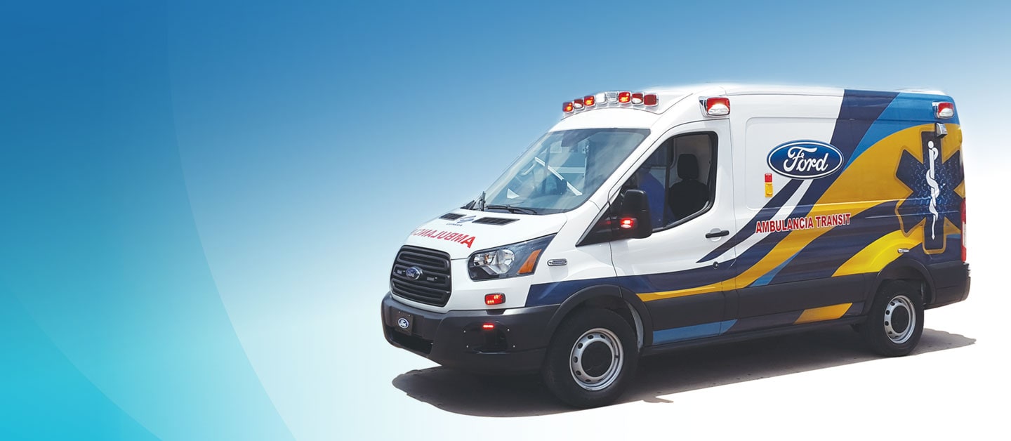 Ford Flotillas ofrece la opción Transit Ambulancia. ¡Descúbrela!