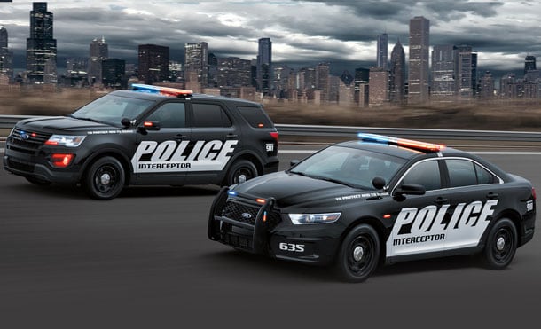 Las flotillas de Ford Interceptor son ideales para ser modificadas como patrulla.