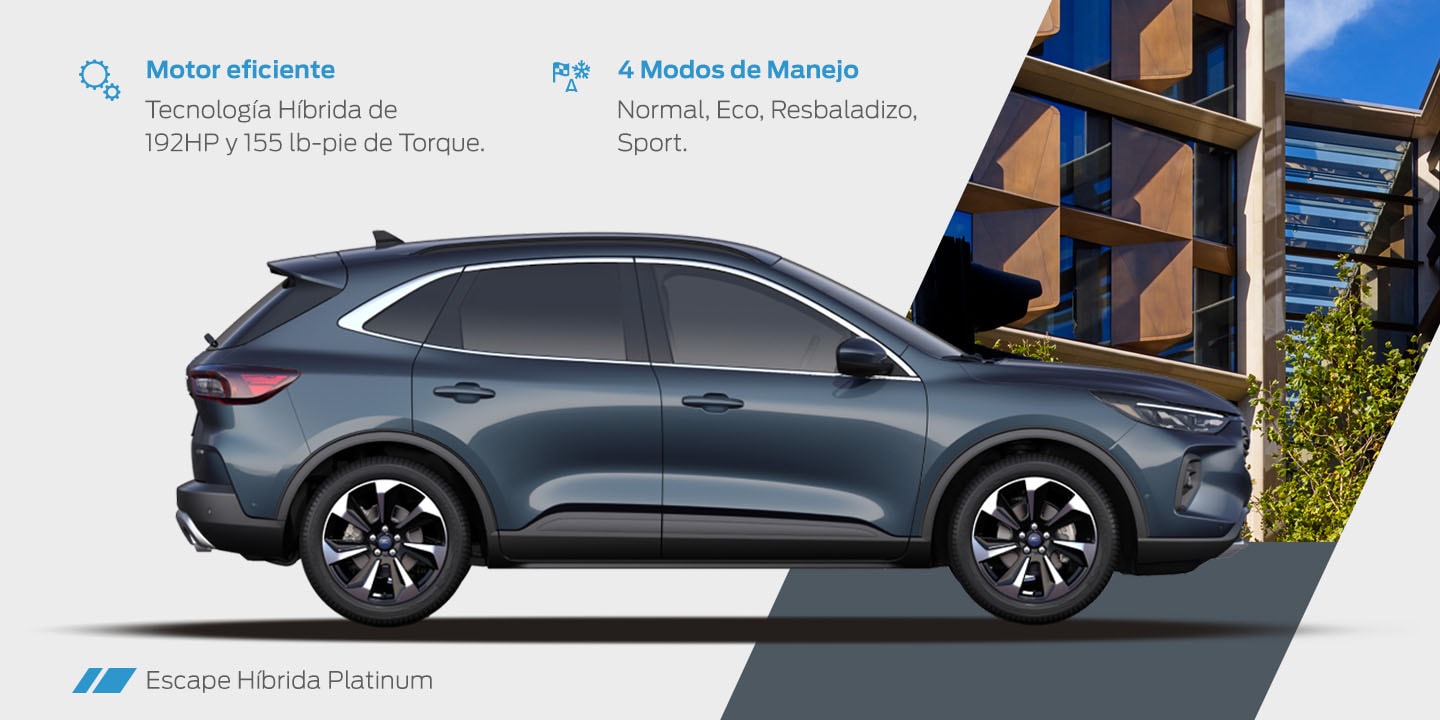 Ford Escape HEV 2025, la Camioneta SUV Híbrida de Gran Autonomía, Deportividad y Eficiencia