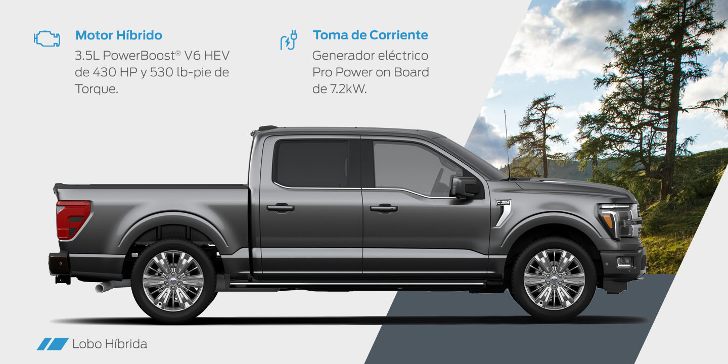 Ford Lobo Platinum Plus 2025. Pickup Híbrida de Gran Capacidad, Desempeño y Rendimiento para Trabajo