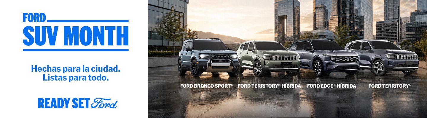 Ford SUV Month listas para todo.