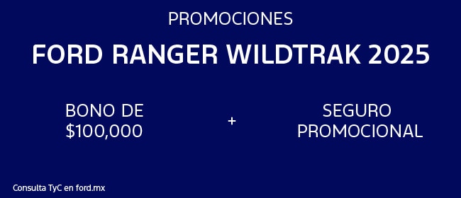 Promociones Ford Ranger 2025