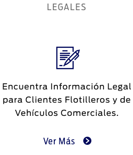 Aspectos legales para Clientes Flotilleros y de Vehículos Comerciales Ford Pro
