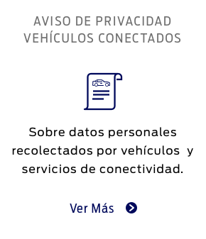 Aspectos Legales y Privacidad al utilizar los vehículos y servicios de conectividad Ford