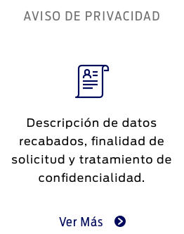 Aviso de Privacidad para Clientes Flotilleros y de Vehículos Comerciales Ford Pro