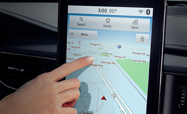 La pantalla Táctil de Ford Explorer 2021 de 10 pulgadas compatible con Android e iOS