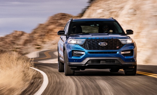 Motor EcoBoost Twinturbo de 400HP equipado en Camioneta Deportiva SUV Ford Explorer ST 2023