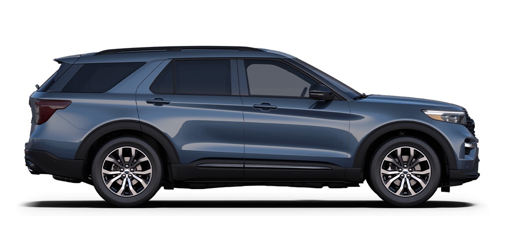 Dimensiones y Volumen de Carga en Litros de la Camioneta Deportiva SUV Ford Explorer ST 2024