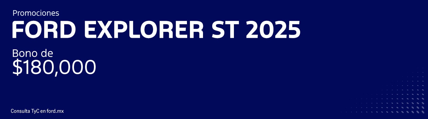 Promociones Ford Explorer 2025