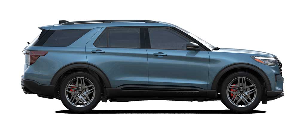 Dimensiones y Volumen de Carga en Litros de la Camioneta Deportiva SUV Ford Explorer ST 2025