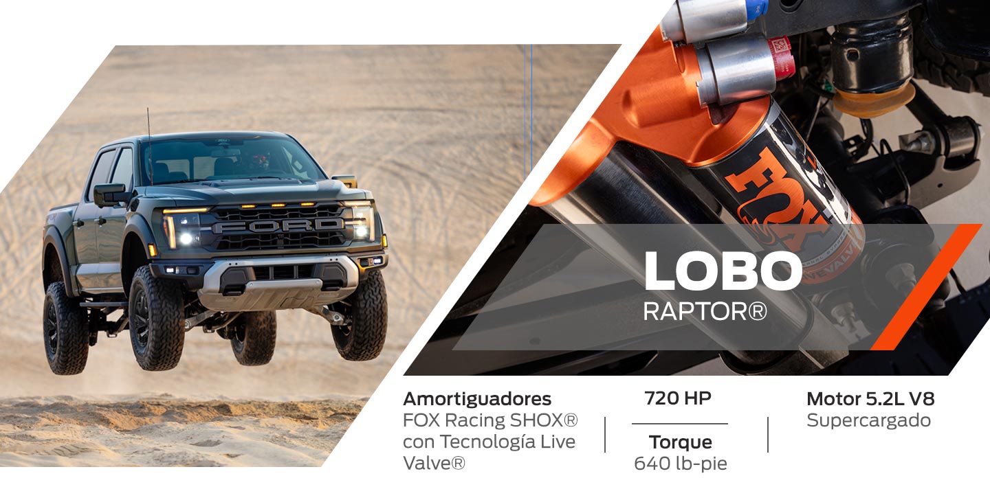 Conoce Ford Lobo Raptor 2025, la Camioneta Pickup Todoterreno ideal para las Dunas