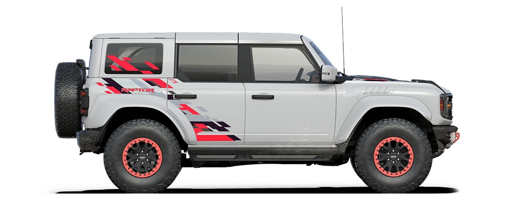 Capacidades y Dimensiones de la Camioneta Off-Road de 4 Puertas Ford Bronco Raptor 2025