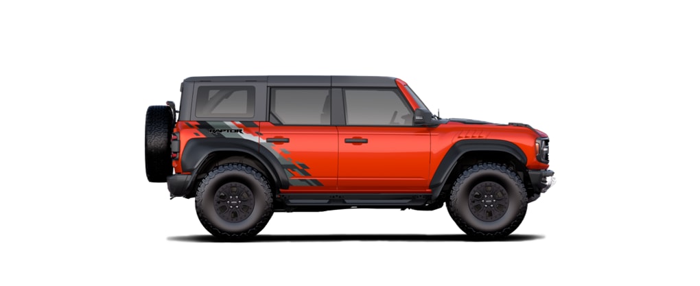 Medidas, Capacidades y Dimensiones de Camioneta SUV Off-Road Ford Bronco Raptor 2022