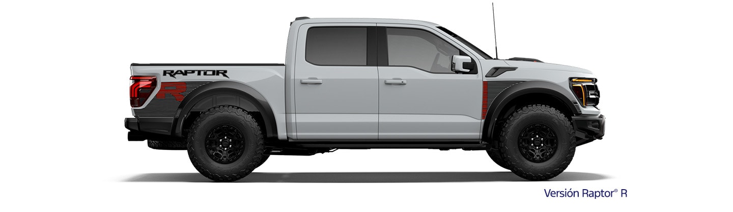 Dimensiones y Medidas de Versiones de la Camioneta Pickup 4x4 Ford Lobo Raptor 2026