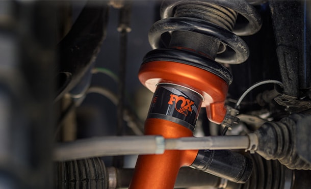 Amortiguadores Fox Racing Shox adaptables para Off-Road equipados en Ford Ranger Raptor 2024