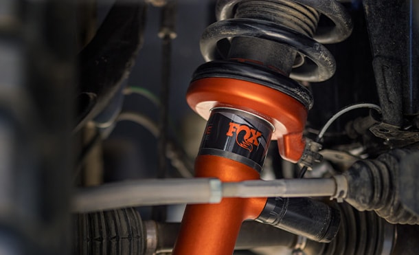 Amortiguadores Fox Racing Shox adaptables para Off-Road equipados en Ford Ranger Raptor 2025