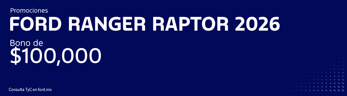 Promociones Ford Ranger Raptor 2026