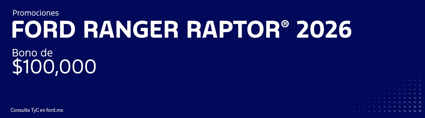 Promociones Ford Ranger Raptor 2026