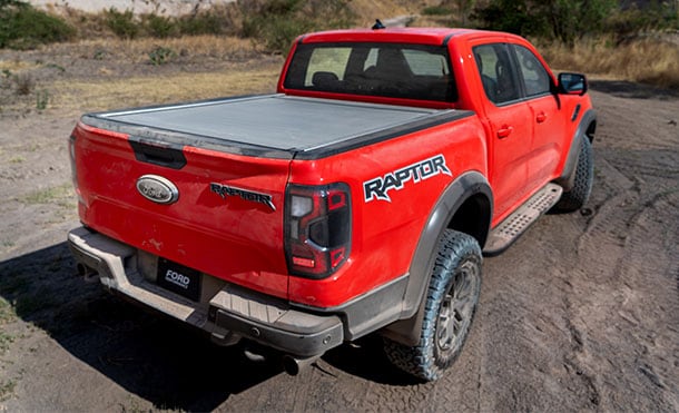 Ford Ranger Raptor 2026, Pickup equipada con Caja de Gran Capacidad lista para carga