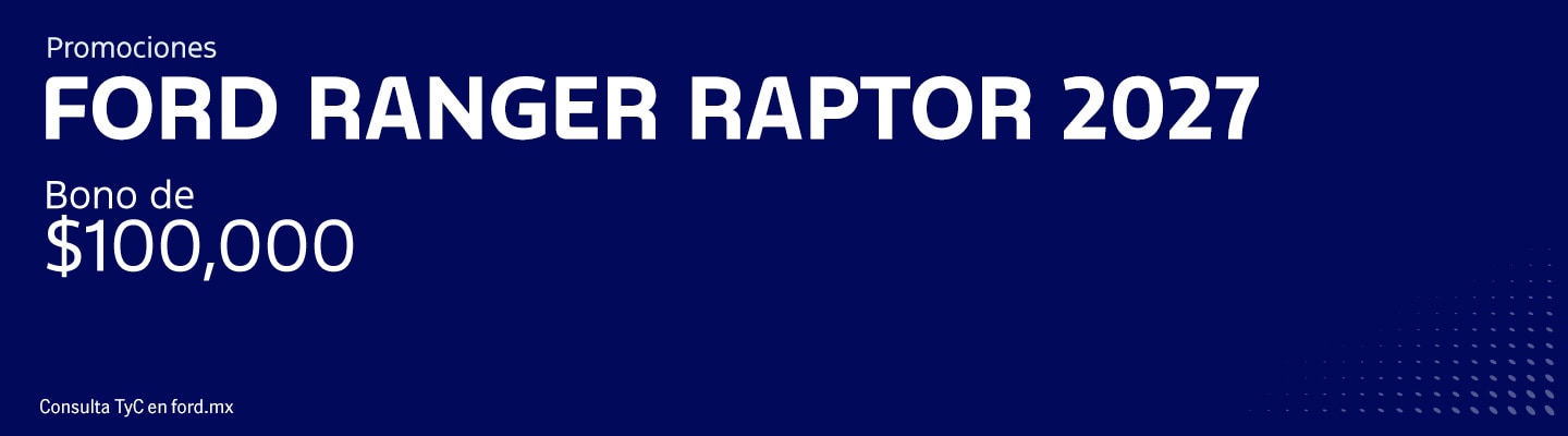 Promociones Ford Ranger Raptor 2027