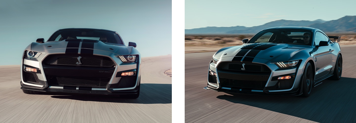 Faros Deportivos y Apariencia Aerodinámica de Ford Mustang Shelby GT500 2021