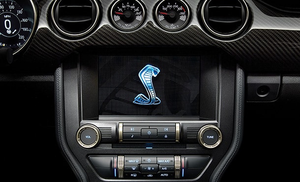 Pantalla táctil de Ford Mustang Shelby GT500 2021 con SYNC3 compatible con IOs y Android 